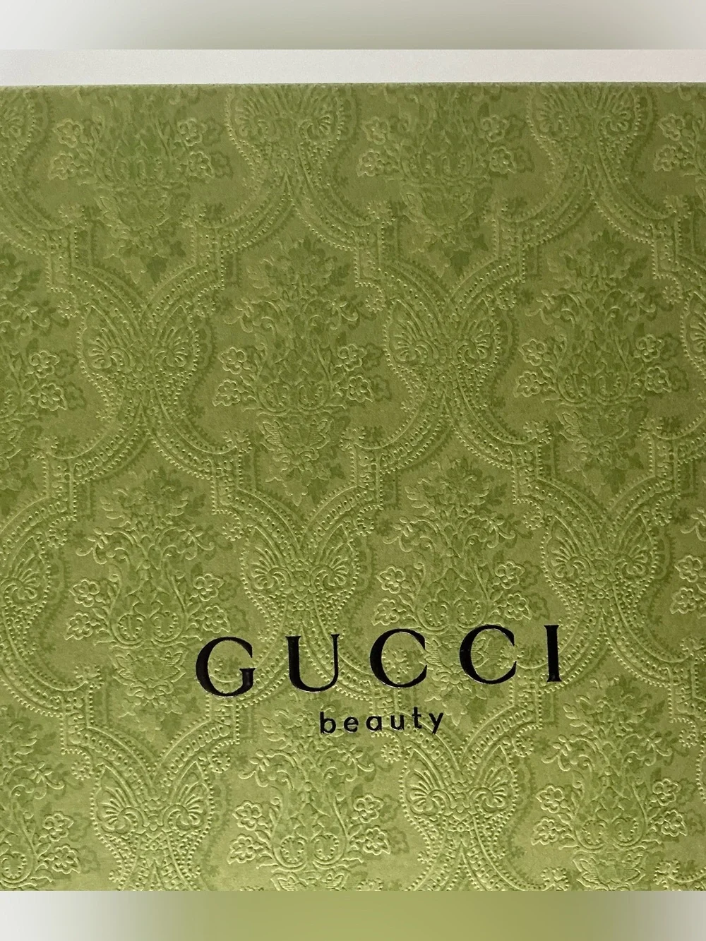 Gucci Empty Olive Green Beauty Presentation Gift Box